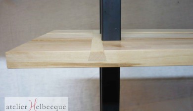 Bibliothèque modulable De Bois et d’Acier