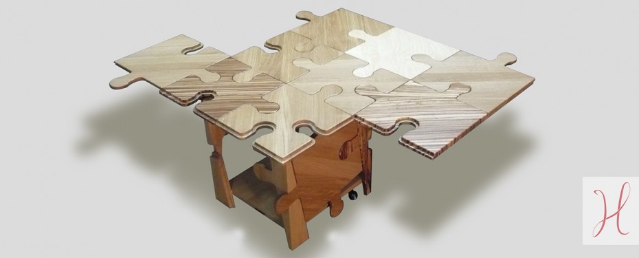 Table basse modulable Puzzle