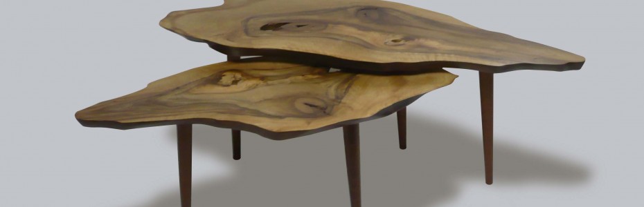 table basse Sur un plateau