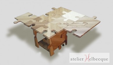 Table basse modulable Puzzle