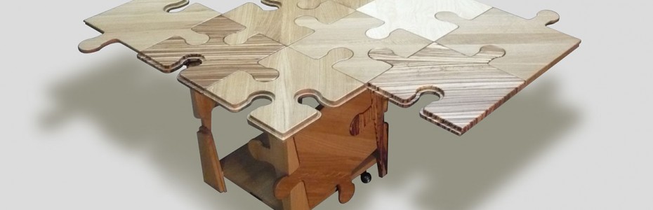 Table basse modulable Puzzle