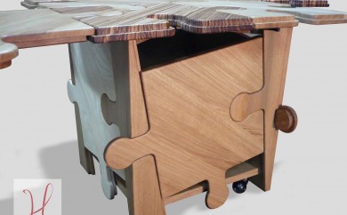 Table basse modulable Puzzle