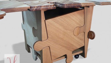 Table basse modulable Puzzle